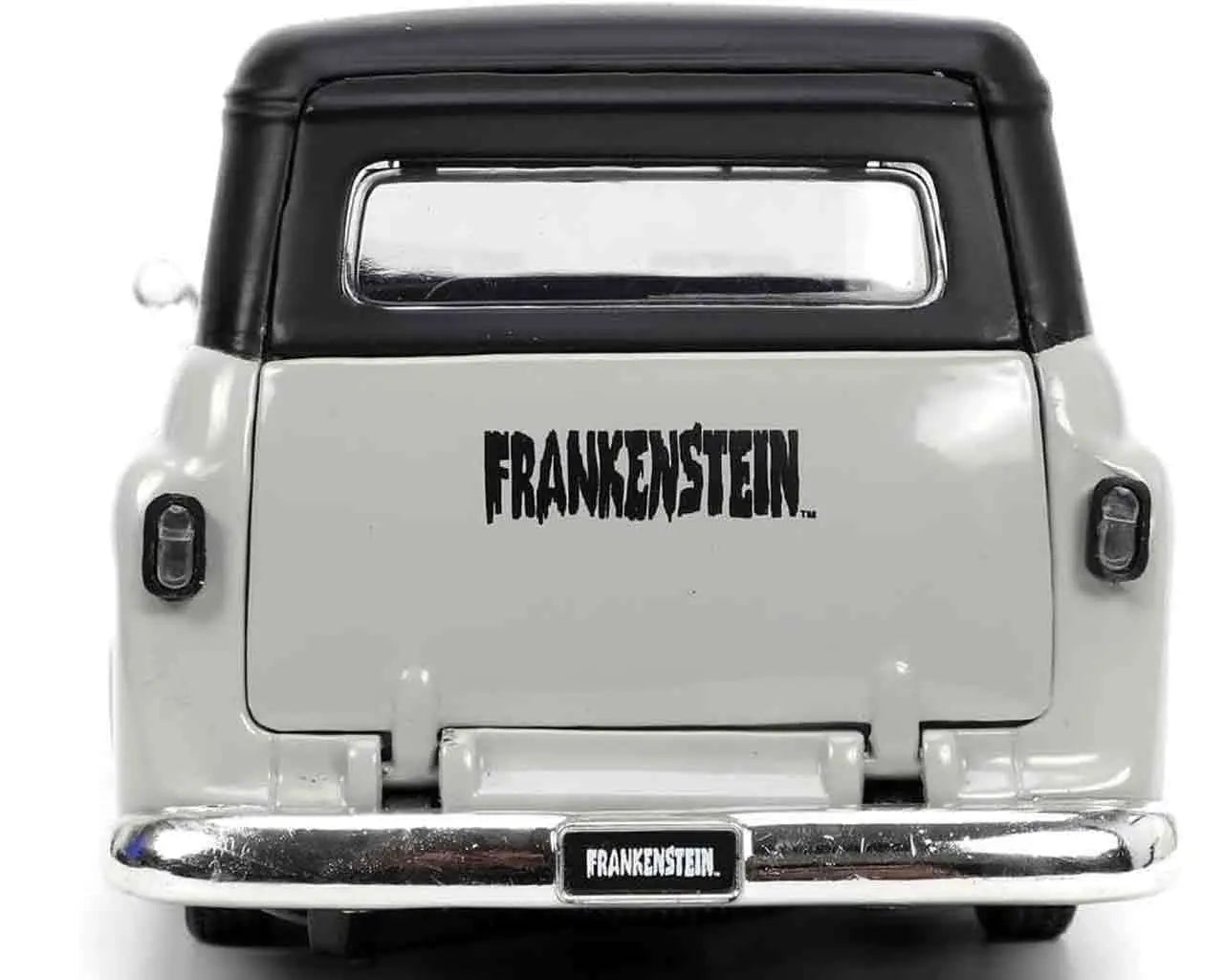 UNIVERSAL MONSTER 1957 CHEVY SUBURBAN & FRANKENSTEIN 1/24 DIE-CAST MODEL