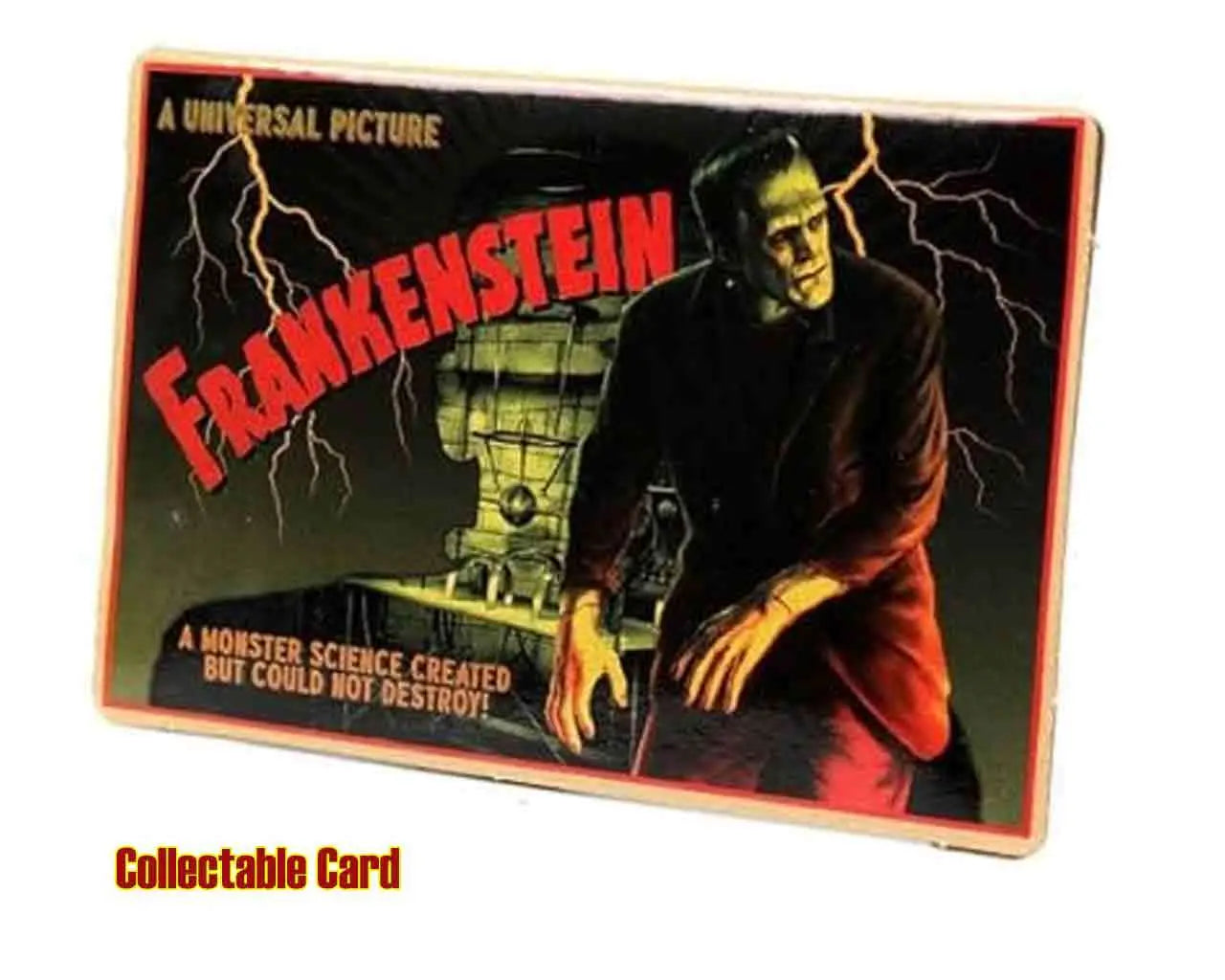 UNIVERSAL MONSTER 1957 CHEVY SUBURBAN & FRANKENSTEIN 1/24 DIE-CAST MODEL