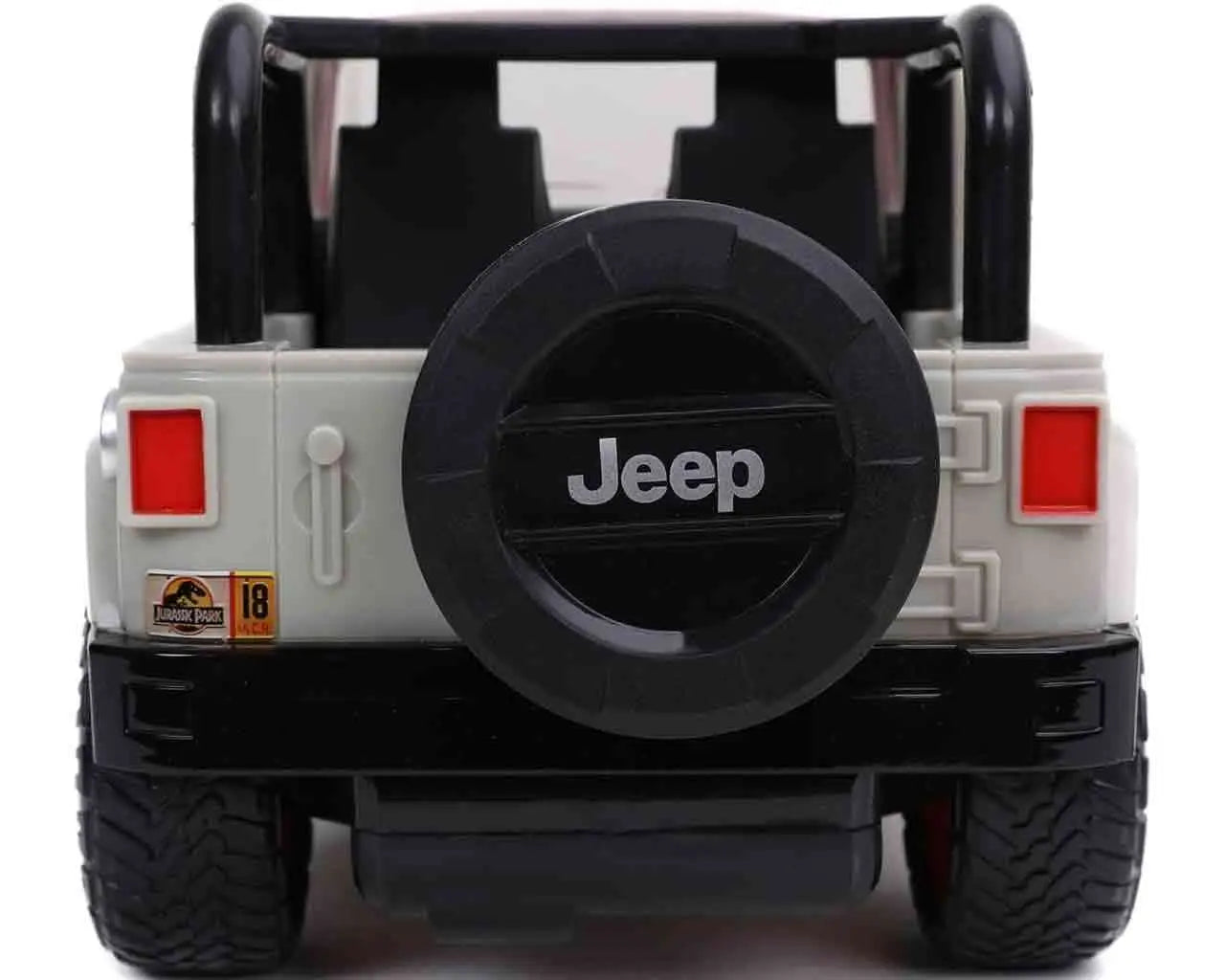 JURASSIC PARK 1992 JEEP WRANGLER YJ SAHARA 1/16 REMOTE CONTROL MODEL