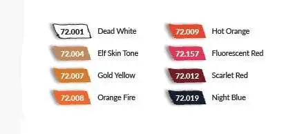 GAME COLOR SET 72196 FIRE DRAGONS