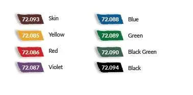 GAME COLOR SET 72296 GAME INKS