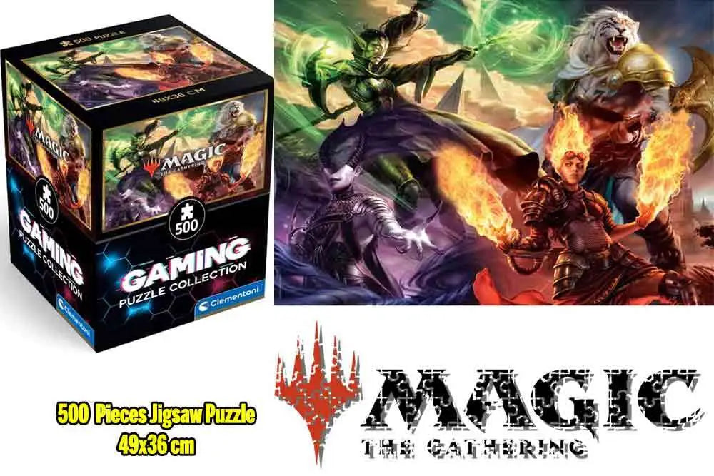 Gaming Puzzle Collection - Cube500 Magic The Gathering: Planeswalkers - Jigsaw Puzzle 500 Pcs