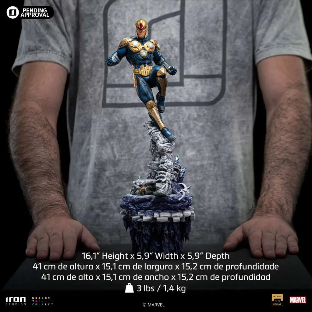 INFINITY GAUNTLET NOVA DLX 1/10 STATUE