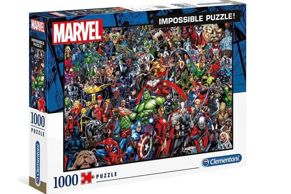 MARVEL ALL CAST IMPOSSIBLE PUZZLE 1000 PCS