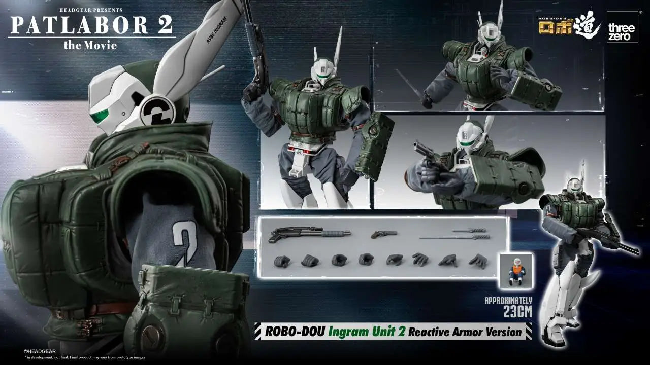 PATLABOR 2 THE MOVIE ROBO-DOU INGRAM UNIT 2 REACTIVE ARMOR VER