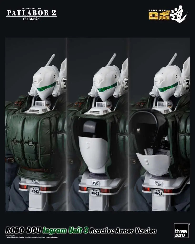 PATLABOR 2 THE MOVIE ROBO-DOU INGRAM UNIT 3 REACTIVE ARMOR VER