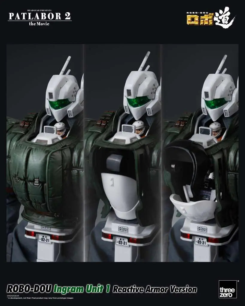 PATLABOR 2 THE MOVIE ROBO-DOU INGRAM UNIT 1 REACTIVE ARMOR VER