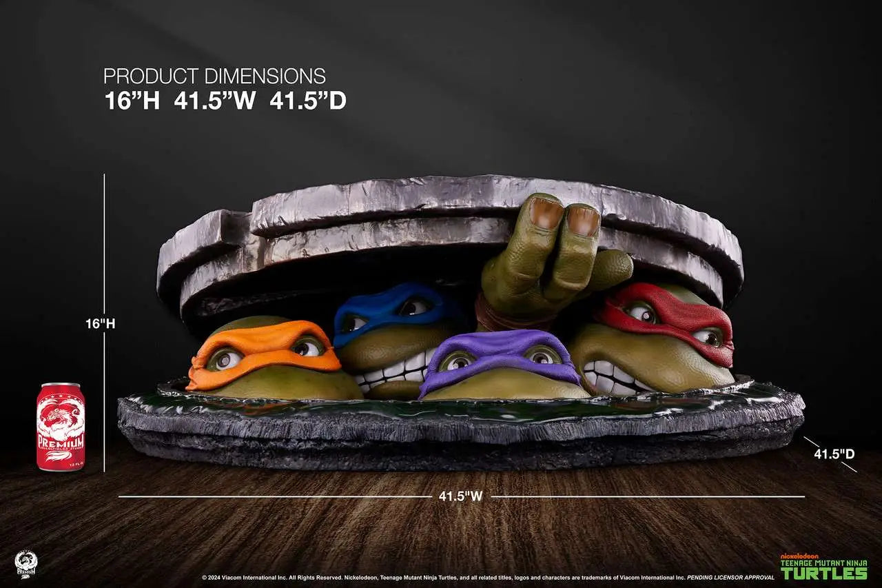 TMNT UNDERGROUND  1:1 SCALE DIORAMA