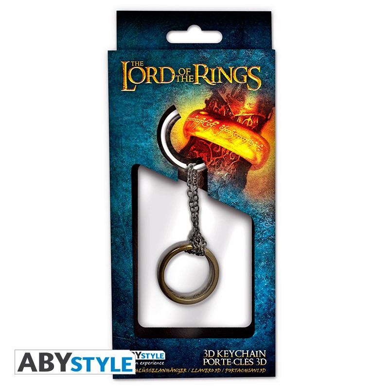 LORD OF THE RINGS - Keyring Metal 3D - Ring