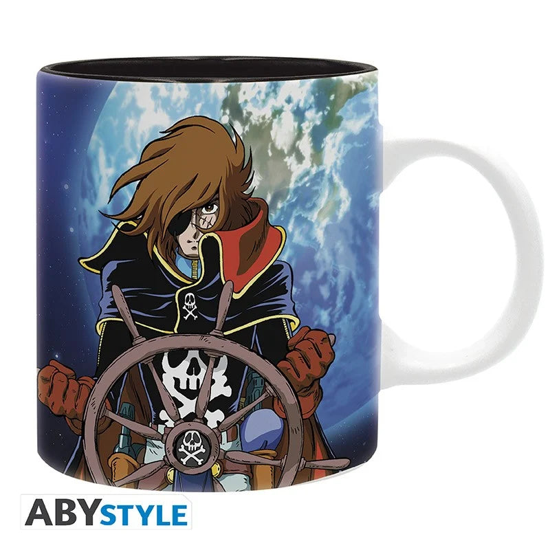 CAPTAIN HARLOCK - Mug 320 ml - Harlock & Ship