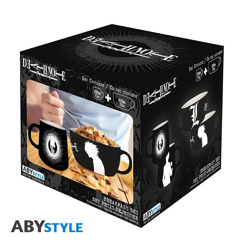 DEATH NOTE - Justice - Breakfast Set Mug + Bowl