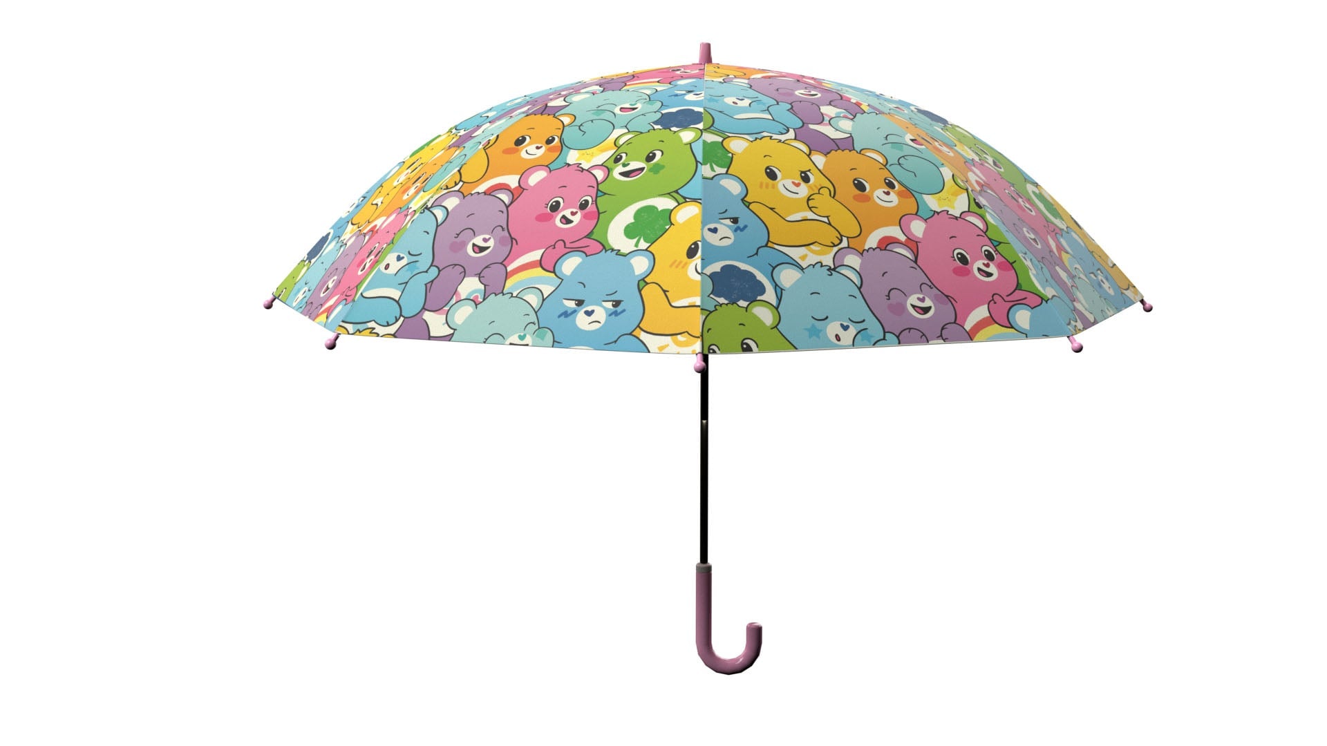 CARE BEAR - Automatic Transparent Umbrella 48 cm