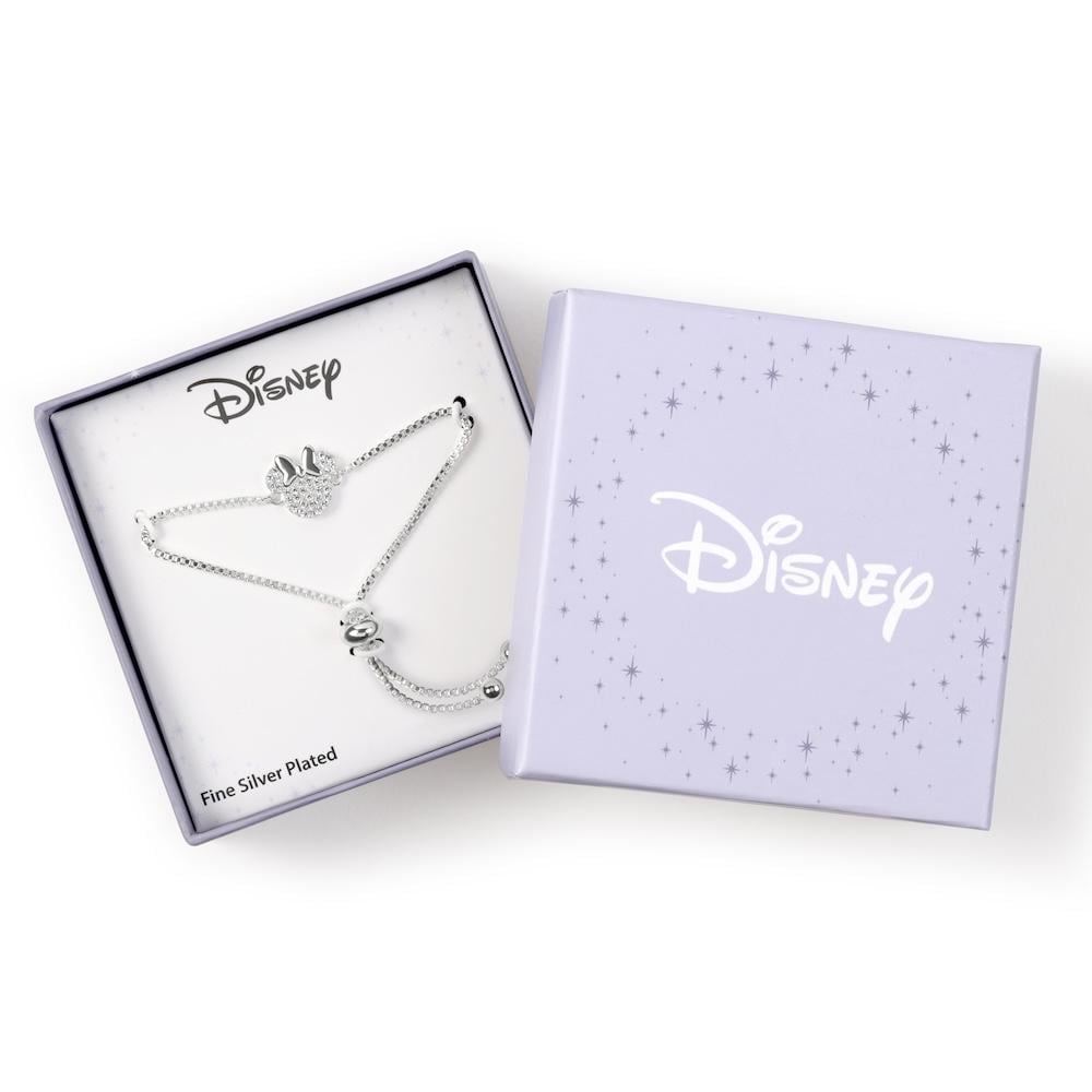 MINNIE - Bracelet Ajustable + Pendentif serti de pierres