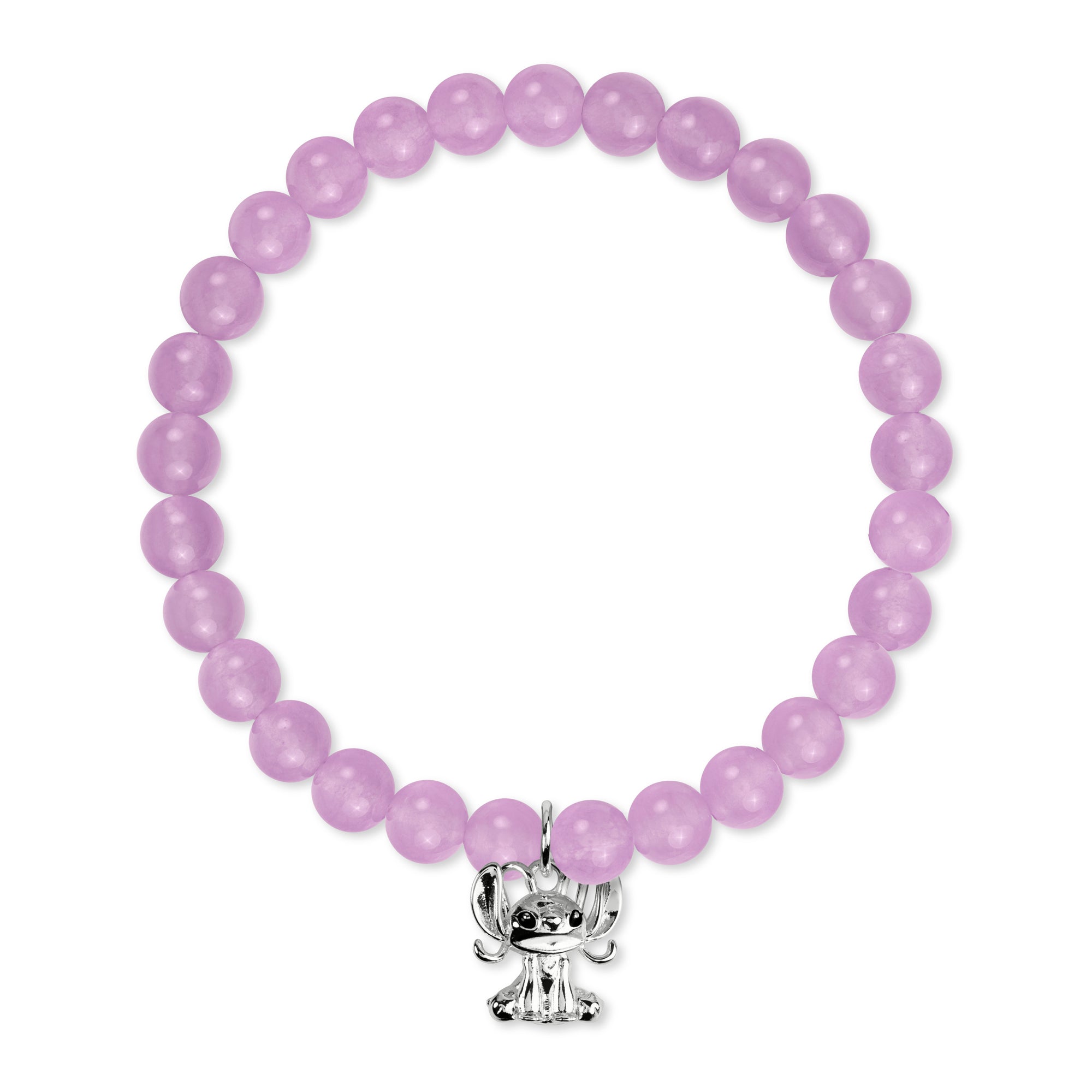 ANGEL - Beads Bracelet + Charm - Plated Brass