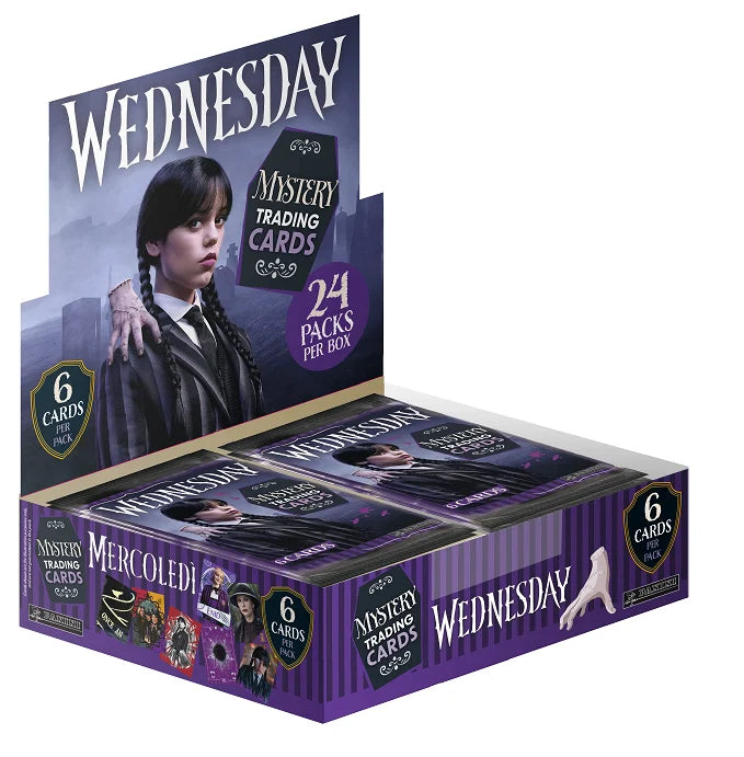 WEDNESDAY - Panini Display 24 Packets 6 Trading cards
