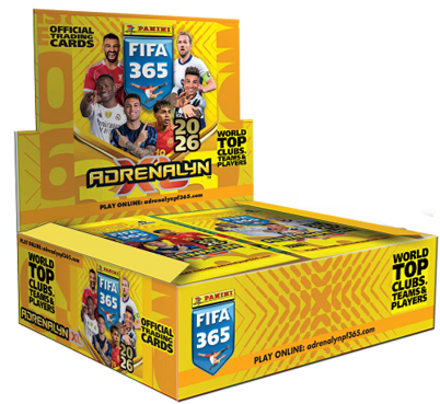 FIFA 365 - Panini Display 24 Packets 6 Trading cards