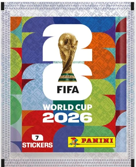 FIFA WORLD CUP 2026 - Panini Display 50 Pochette 7 Stickers
