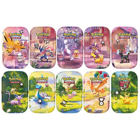 POKEMON - 30ème Anniversaire - Mini Tin (10 visuels) - FR