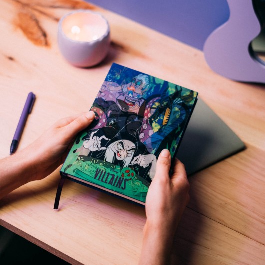 DISNEY VILLAINS - Lenticular Notebook - Size A5