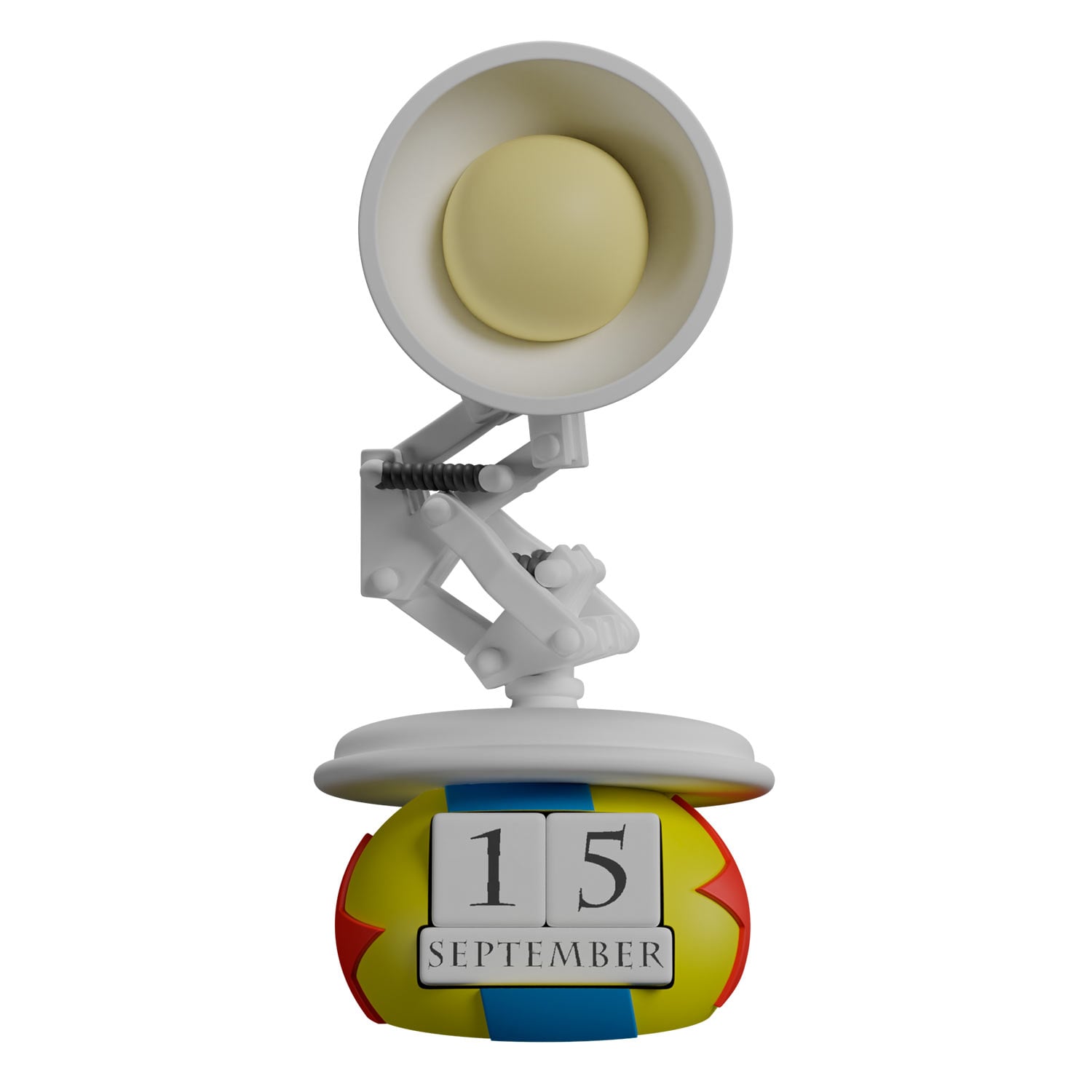 PIXAR - Luxo Jr. - Resin 3D Perpetual Calendar