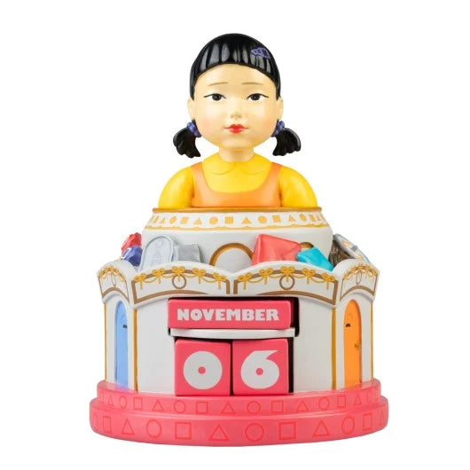 SQUID GAME - Doll - Resin 3D Perpetual Calendar