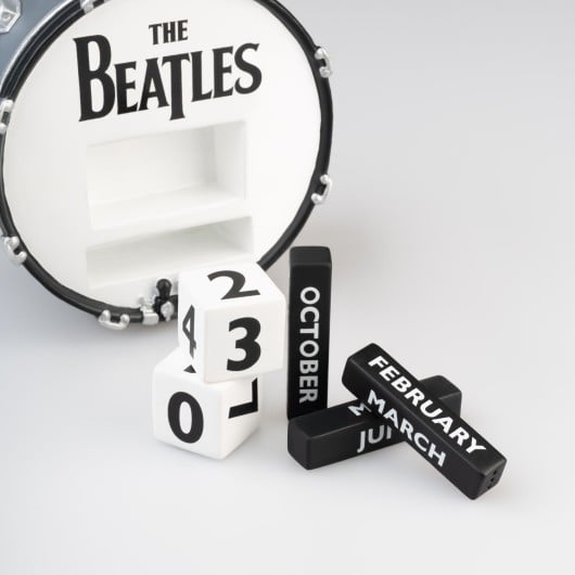 THE BEATLES - Resin 3D Perpetual Calendar