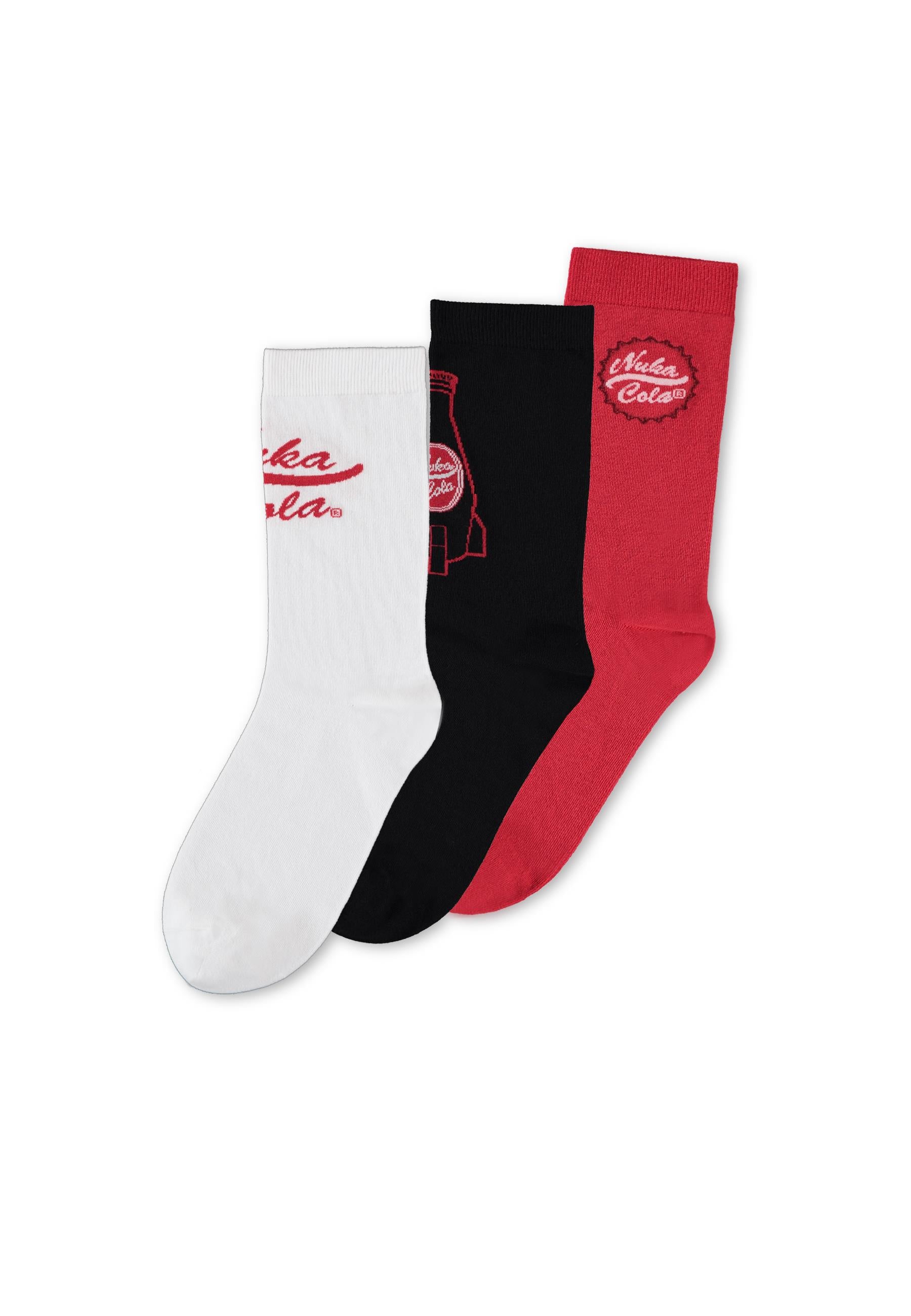 FALLOUT - Nuka Cola - Pack of 3 pairs of socks (T39-42)