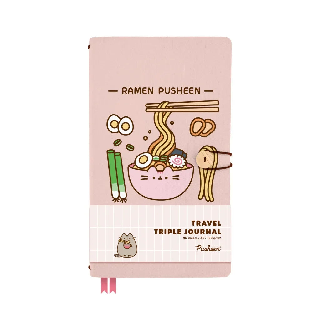PUSHEEN - Sushi Roll - Travel Notebook - Size A5