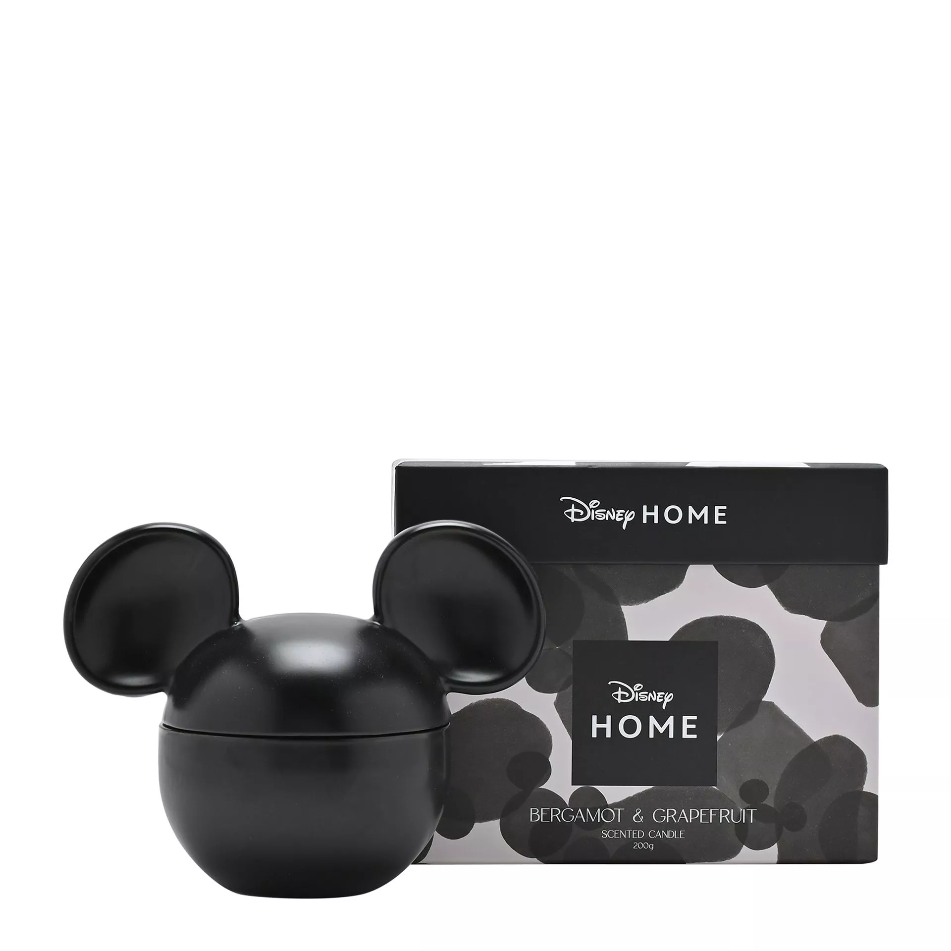 MICKEY - Black - Candle - Bergamot & Grapefruit