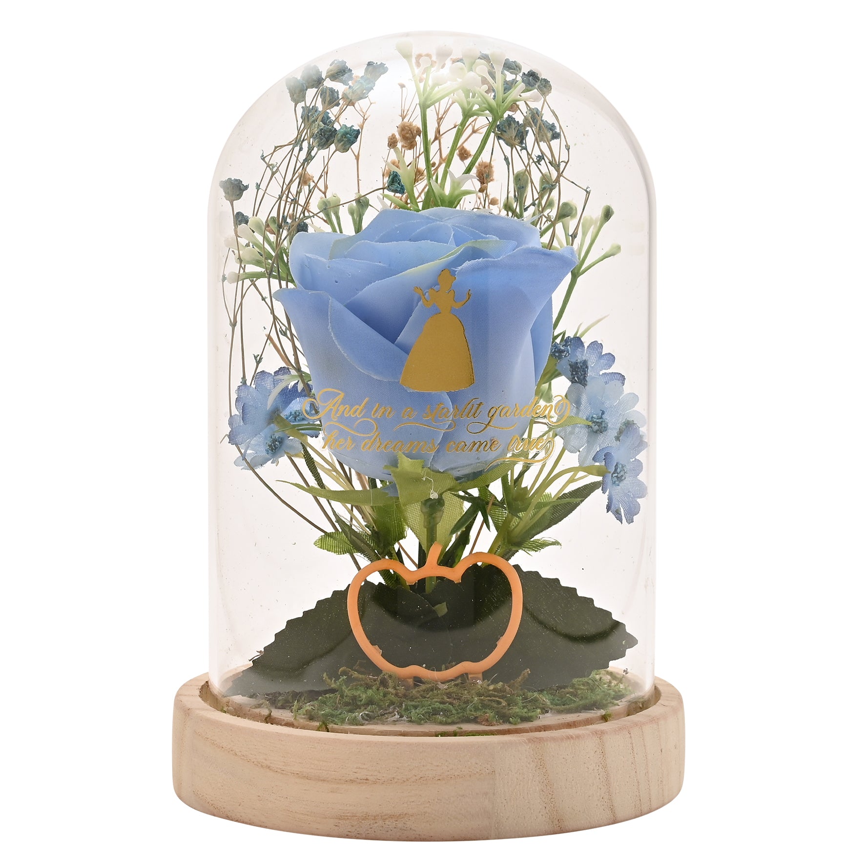 DISNEY PRINCESS - Cinderella - Floral Cloche with a Neon Light