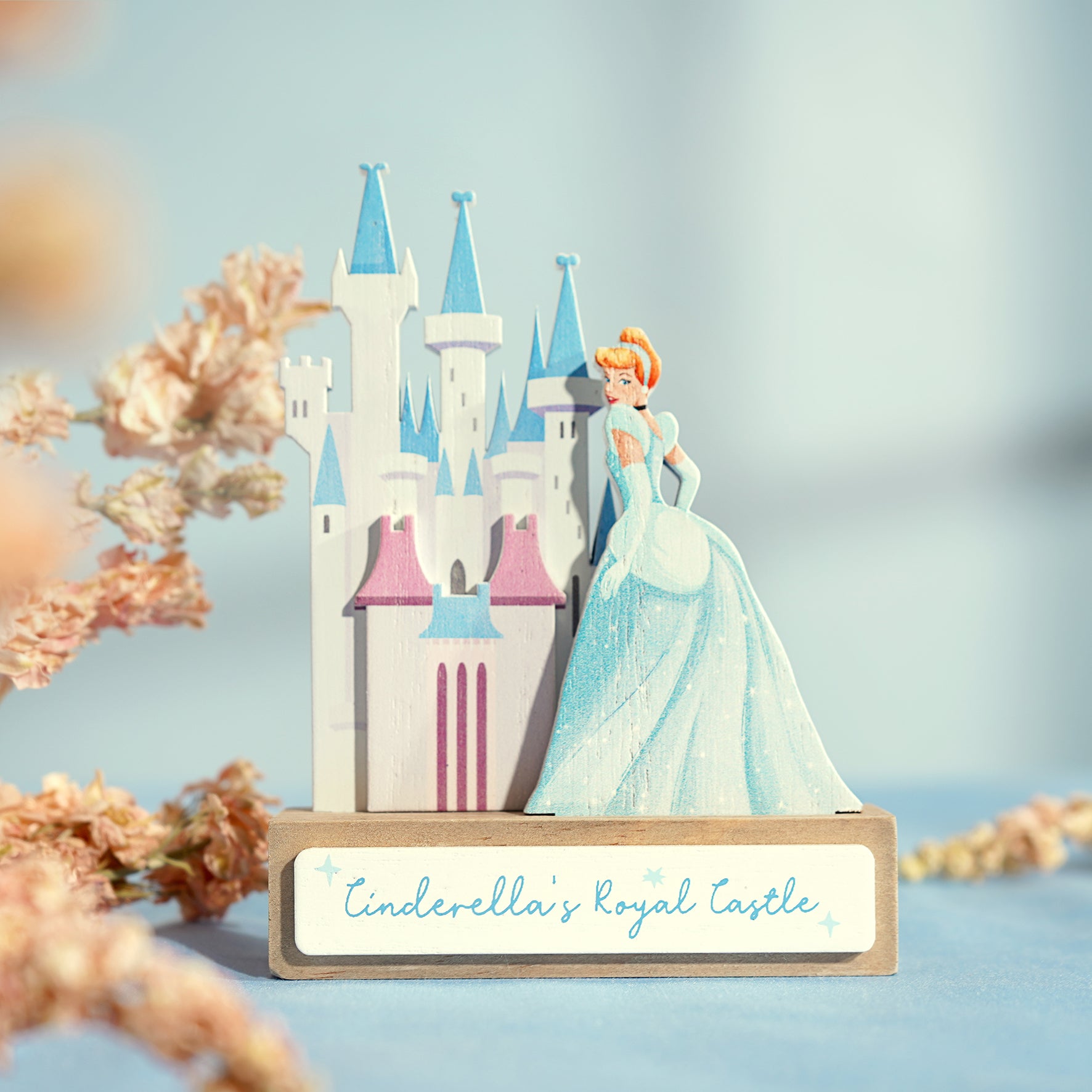 DISNEY PRINCESS - Cinderella - Mini Castle Plaque