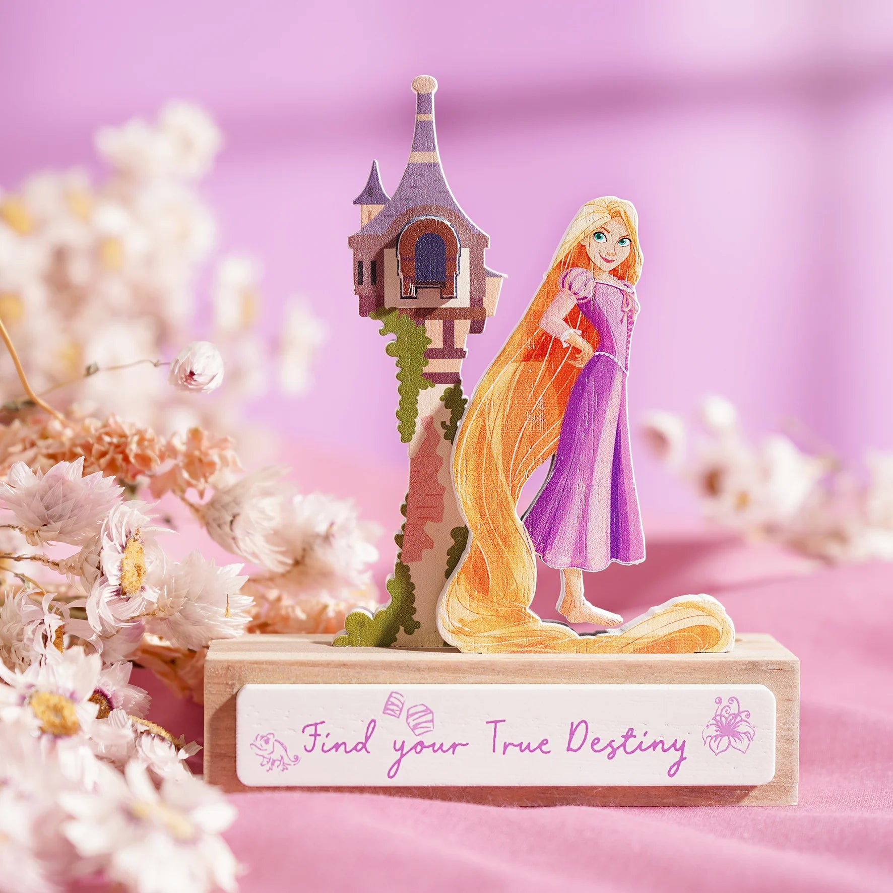 DISNEY PRINCESS - Rapunzel - Mini Castle Plaque