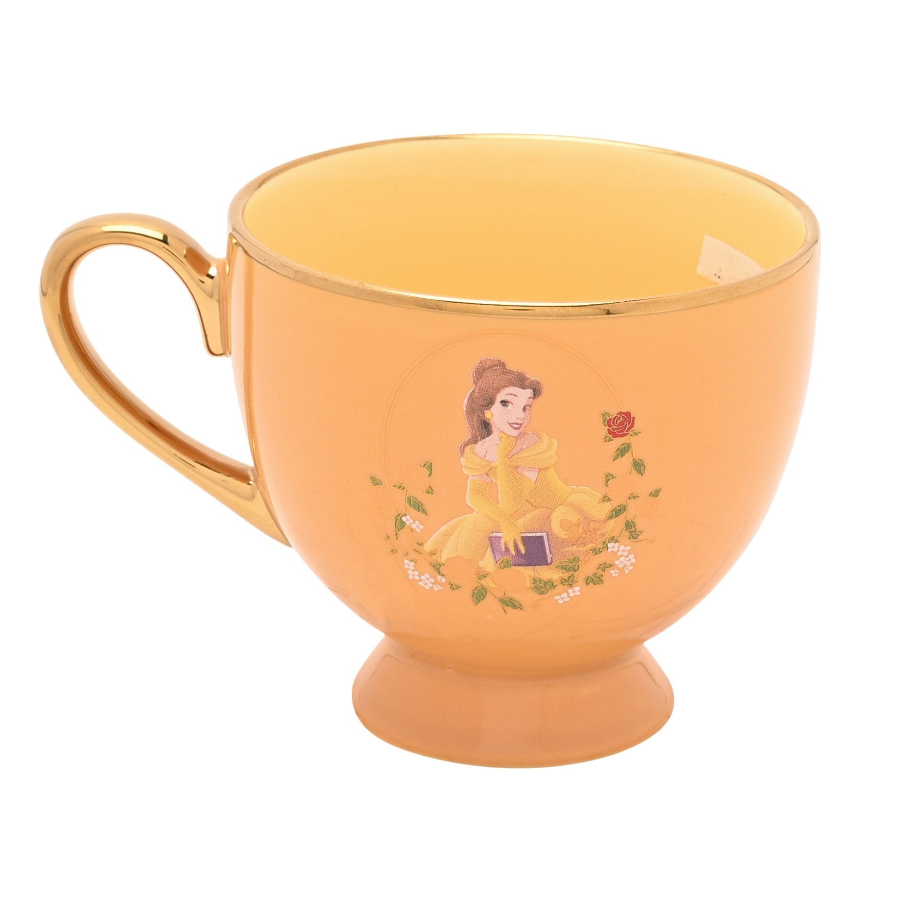 DISNEY PRINCESS - Belle - Tea Cup + Saucer 7oz