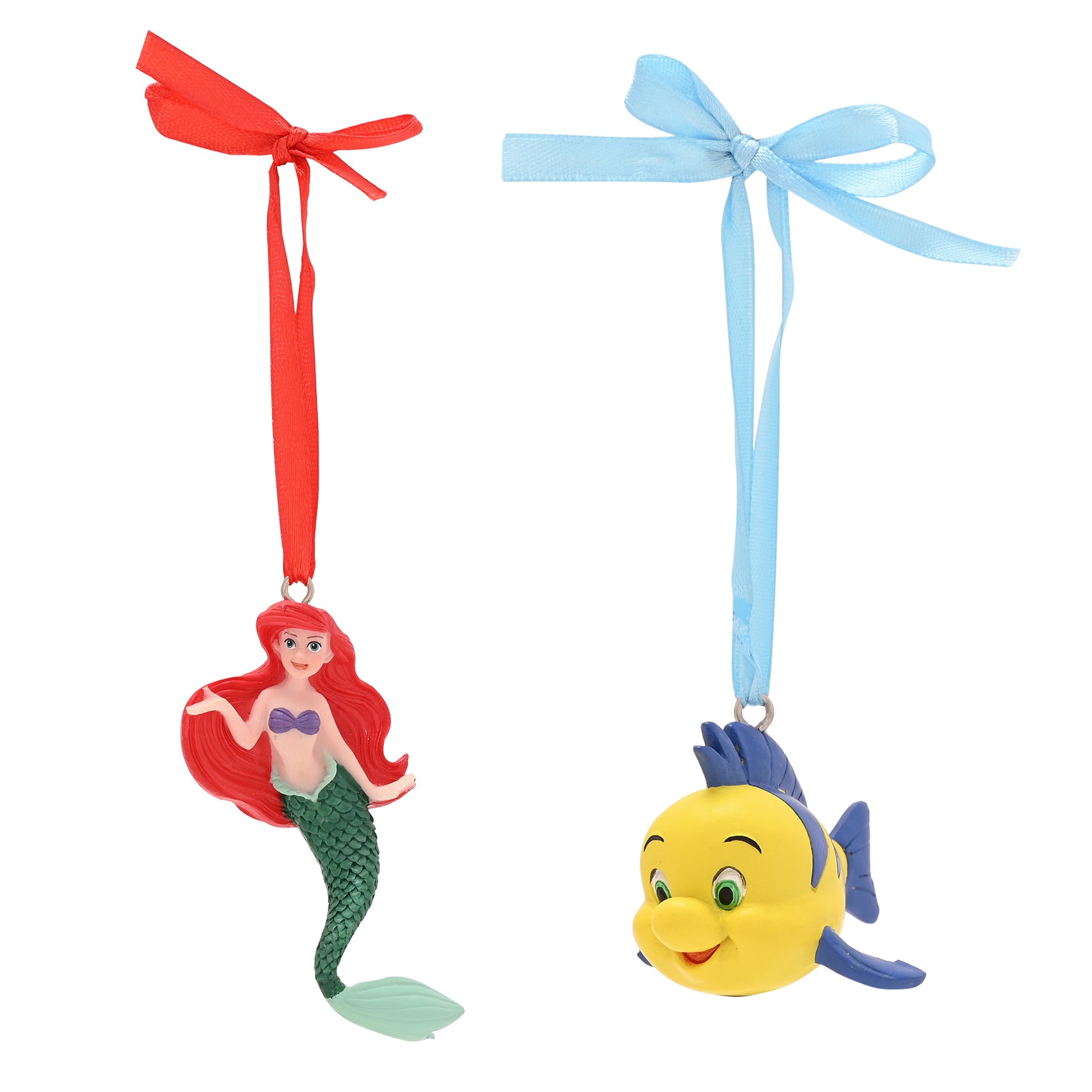 DISNEY - Ariel & Flounder - Set of 2 Hanging Decoration