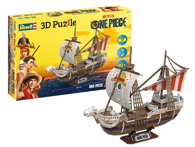 ONE PIECE NETFLIX - Going Merry - Puzzle 3D 112pcs