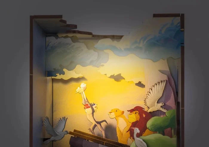 DISNEY - BOOK NOOK KIT - Lion King - 82pc + LED Light