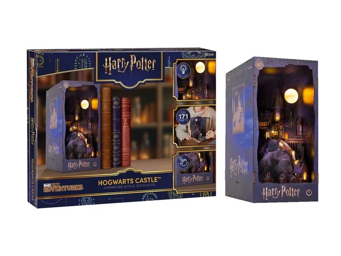 HARRY POTTER - BOOK NOOK KIT - Hogwarts Castle - 171pc + LED Light