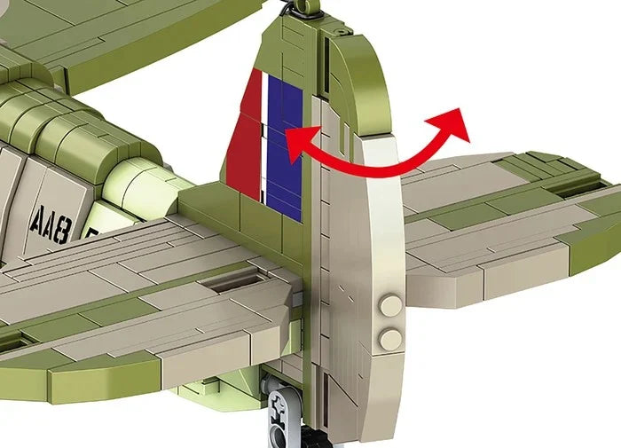 IRON MAIDEN - Spitfire MK.II Aces High - Brick System 2815pcs