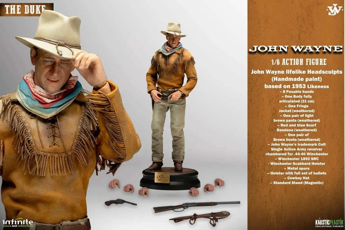 JOHN WAYNE - The Duke - Figure 1/6 Standard Version 31cm