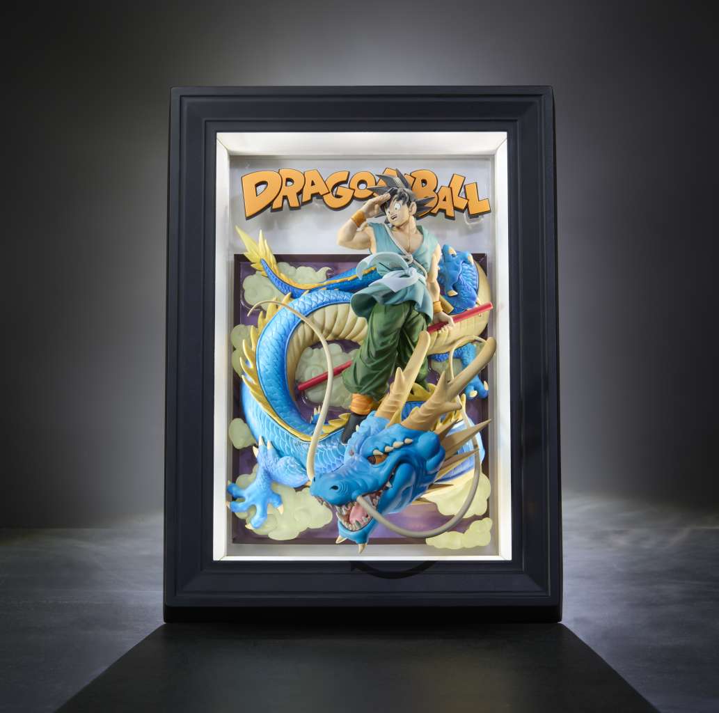 DRAGON BALL - Son Goku & Dragon - Figure Tamashii Art 27.5cm