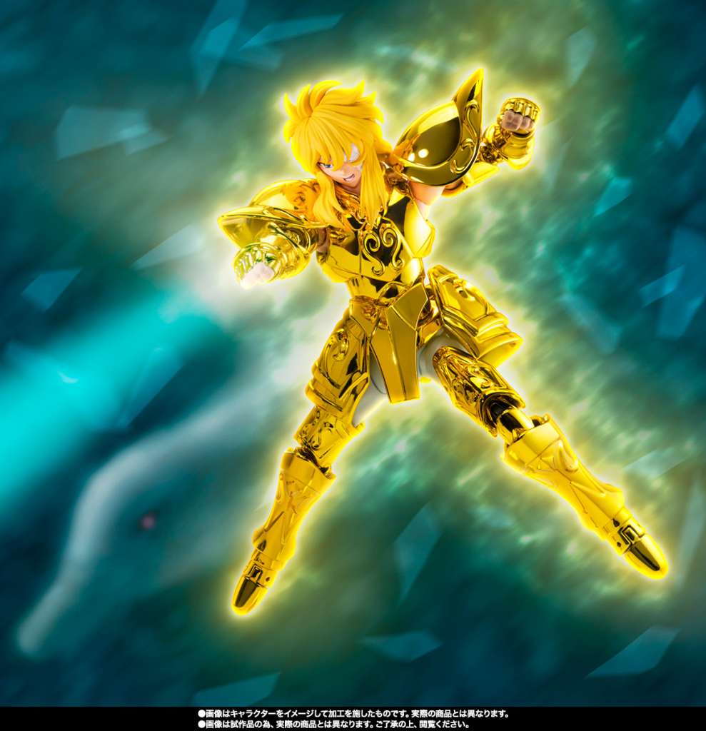 SAINT SEIYA - Hyoga "Gold Cloth" - Figure Saint Cloth Myth Ex 17.5cm