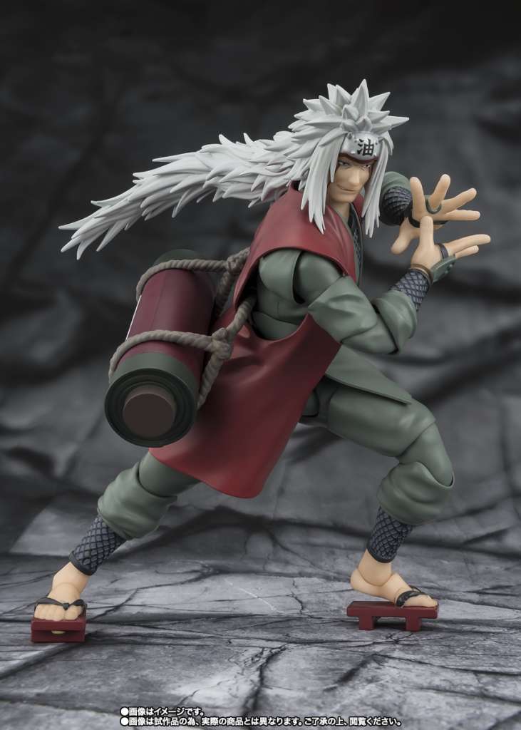 NARUTO - Jiraiya Hidden Leaf Heroic Sage Mode -Fig. S.H. Figuarts 17cm
