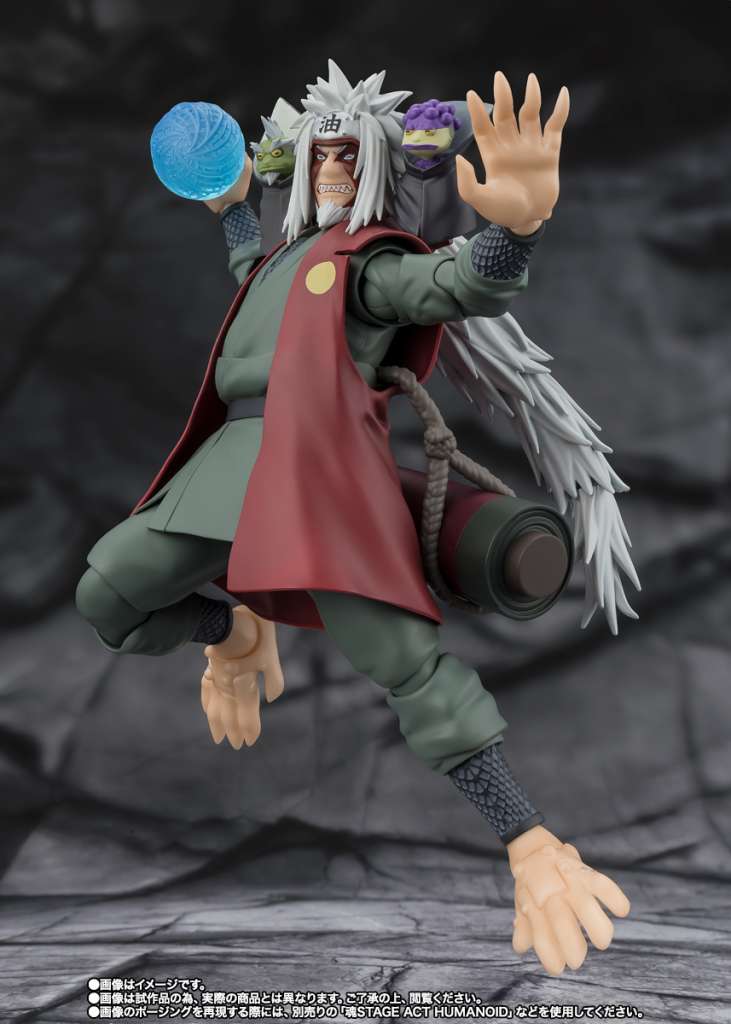 NARUTO - Jiraiya Hidden Leaf Heroic Sage Mode -Fig. S.H. Figuarts 17cm