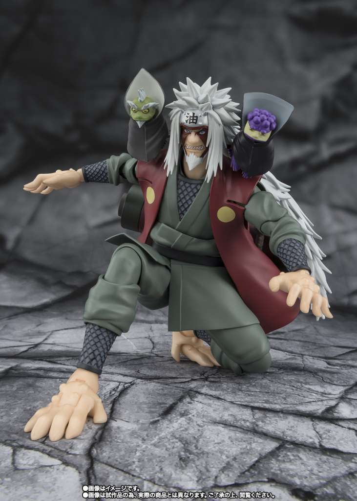 NARUTO - Jiraiya Hidden Leaf Heroic Sage Mode -Fig. S.H. Figuarts 17cm