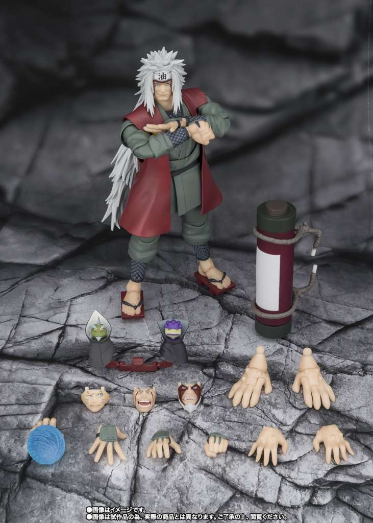 NARUTO - Jiraiya Hidden Leaf Heroic Sage Mode -Fig. S.H. Figuarts 17cm
