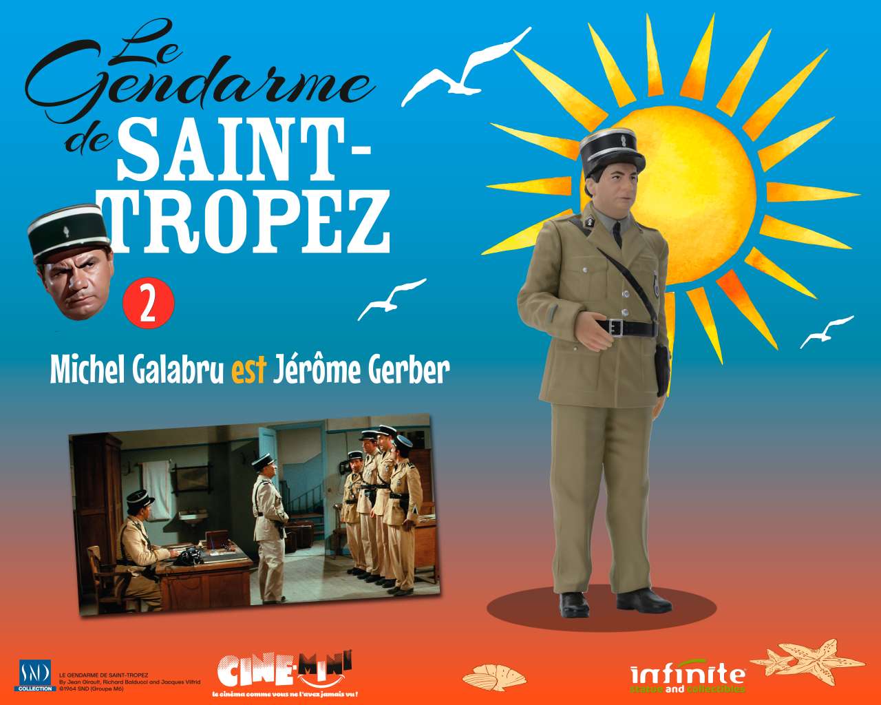 THE TROOPS OF ST. TROPEZ - Jérôme Gerber - Figure 10cm