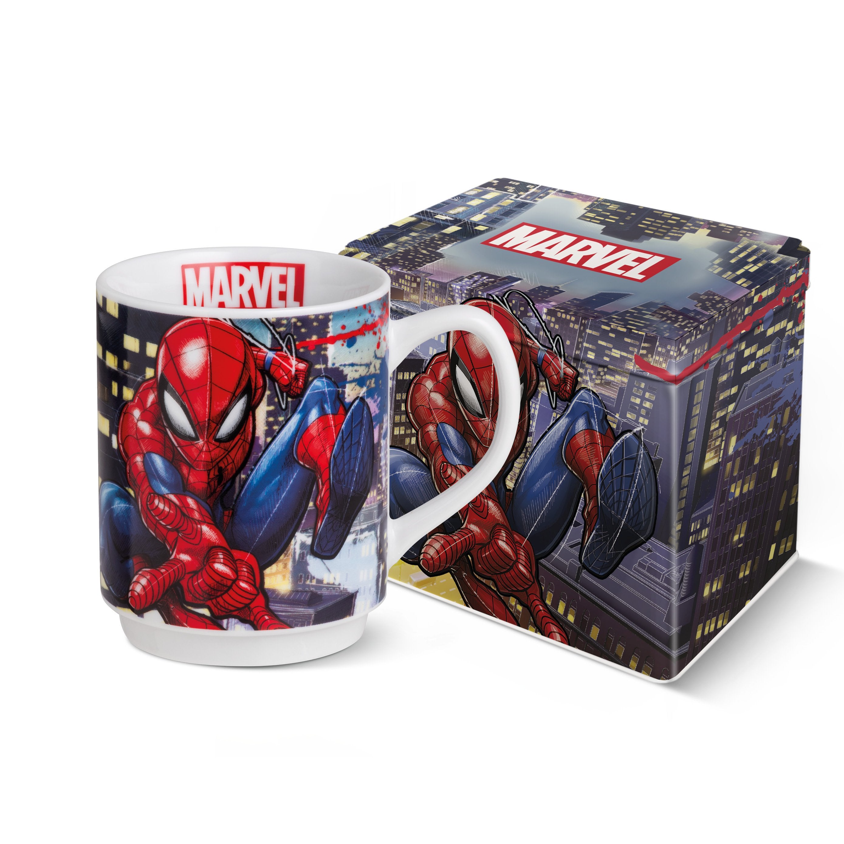 MARVEL - Mug 350ml - Spider-Man + Boite Métal