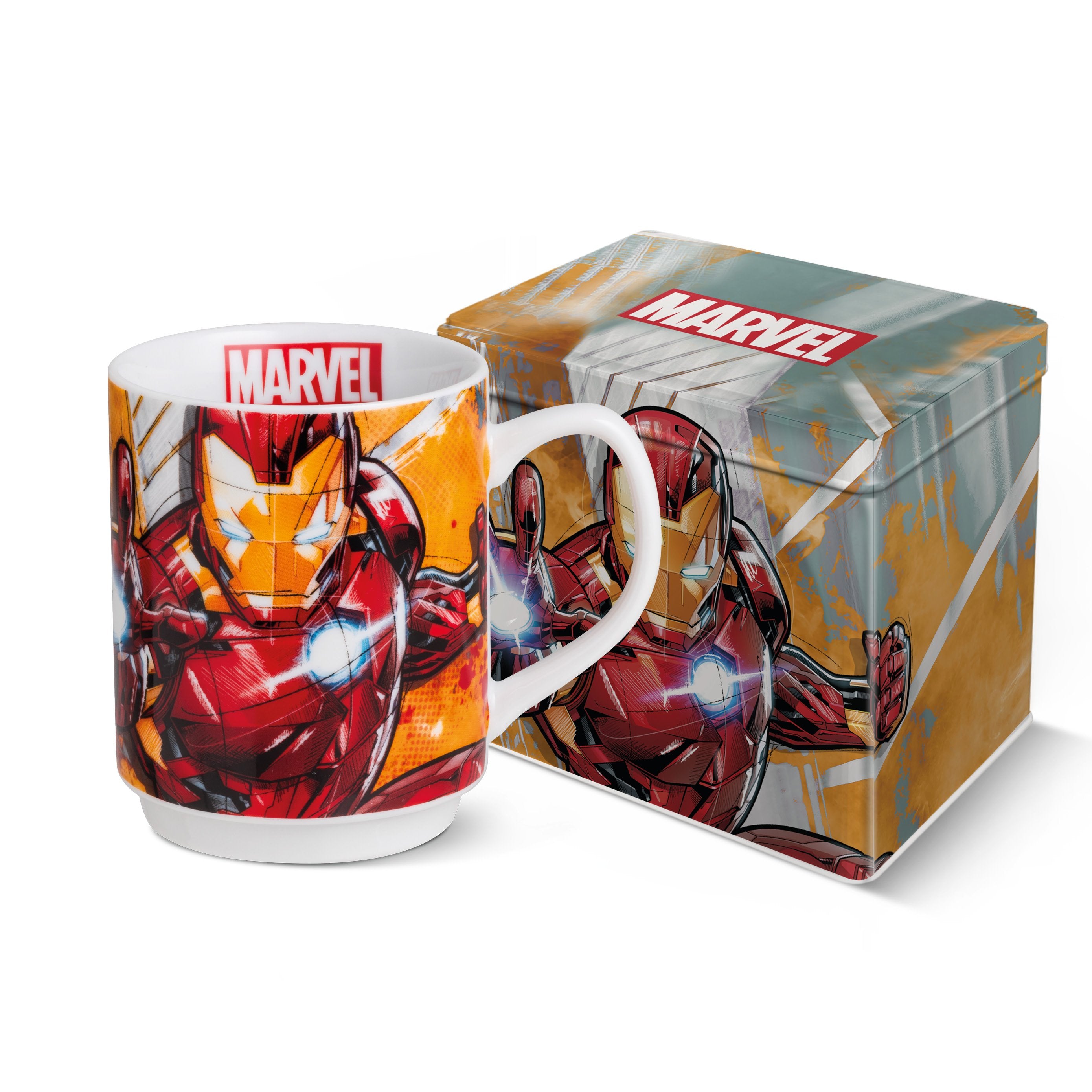 MARVEL - 350ml Mug - Iron Man + Metal Box