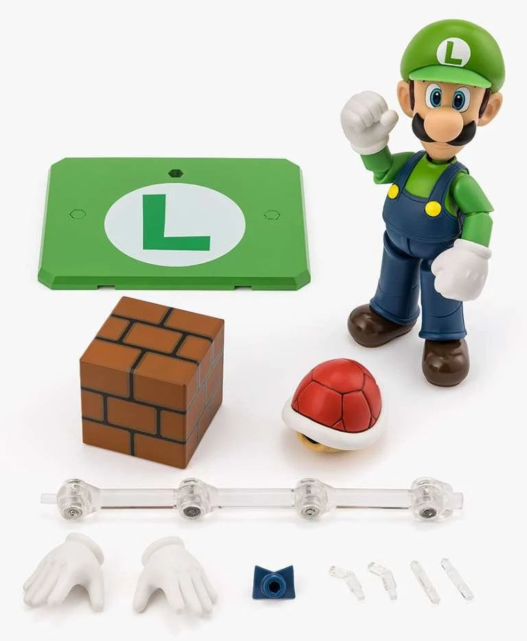 SUPER MARIO - Luigi - Figure S.H. Figuarts 11cm