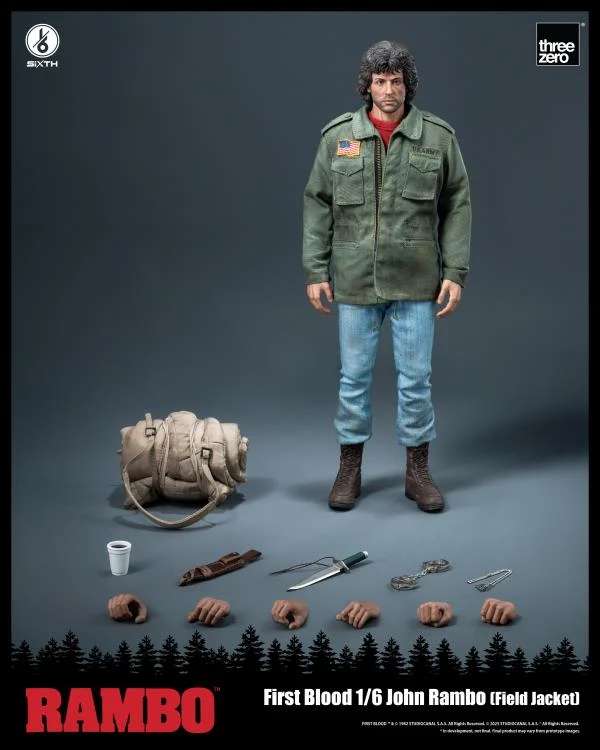 RAMBO FIRST BLOOD - John Rambo "Field Jacket" - Figure 1/6 30cm